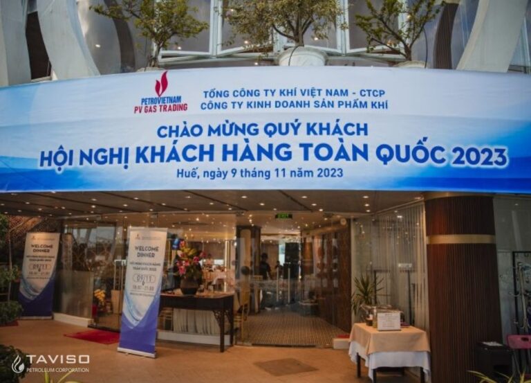 THÔNG TIN LIÊN HỆ GAS CÔNG NGHIỆP TÂN VIỆT SƠN COMPANY Văn Phòng: 12 Đường 7c1, P. Bình Trưng, TP. HCM Điện thoại: 028 37 446 330 (Văn phòng) – 0833.668.996 (Đặt gas) Email: Tanvietson@taviso.vn Wesbite: https://www.TanVietSon.com Tân Việt Sơn Tham Dự Hội Nghị Khách Hàng Toàn Quốc PV Gas 2023