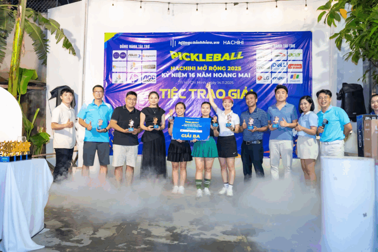 Ông Nguyễn Nghĩa Thịnh tham gia Giải Pickleball Doanh Nhân